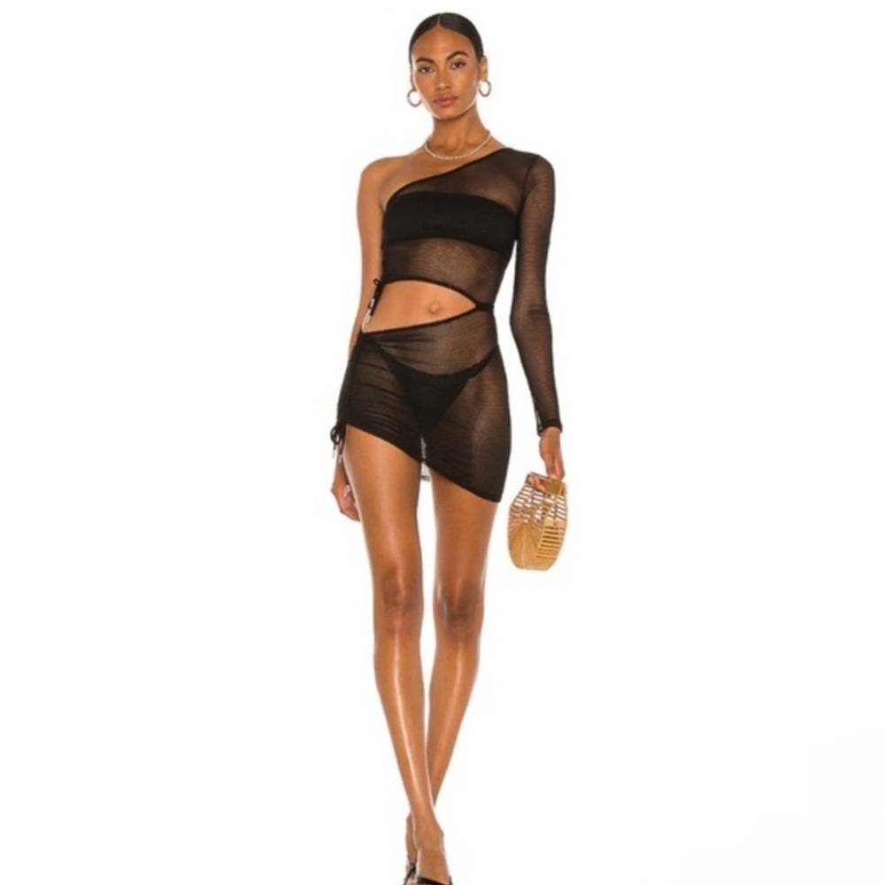 X Revolve Esme Michael Costello cover up Black